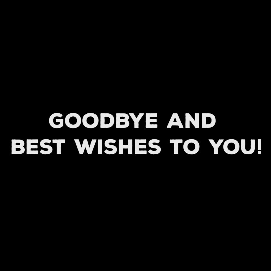 Farewell video for an employee